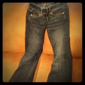 american eagle dark wash jeans